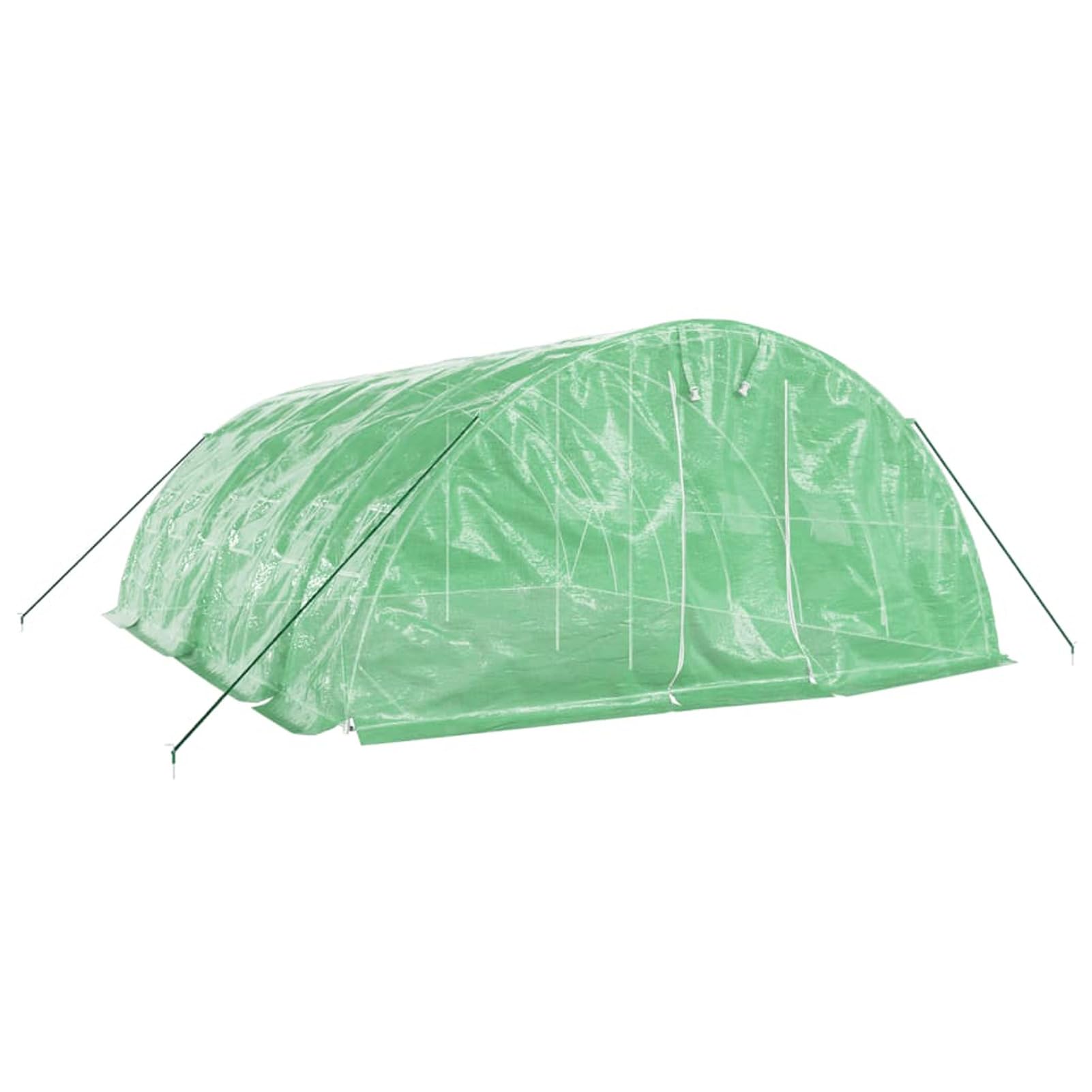 Mobili Serra con Telaio in Acciaio Verde 30 m² 6x5x2,3 m, Serra da Giardino Serra Orto Serra da Balcone Serra per Orto Serra per Piante Casa Mobili Decor per Casa