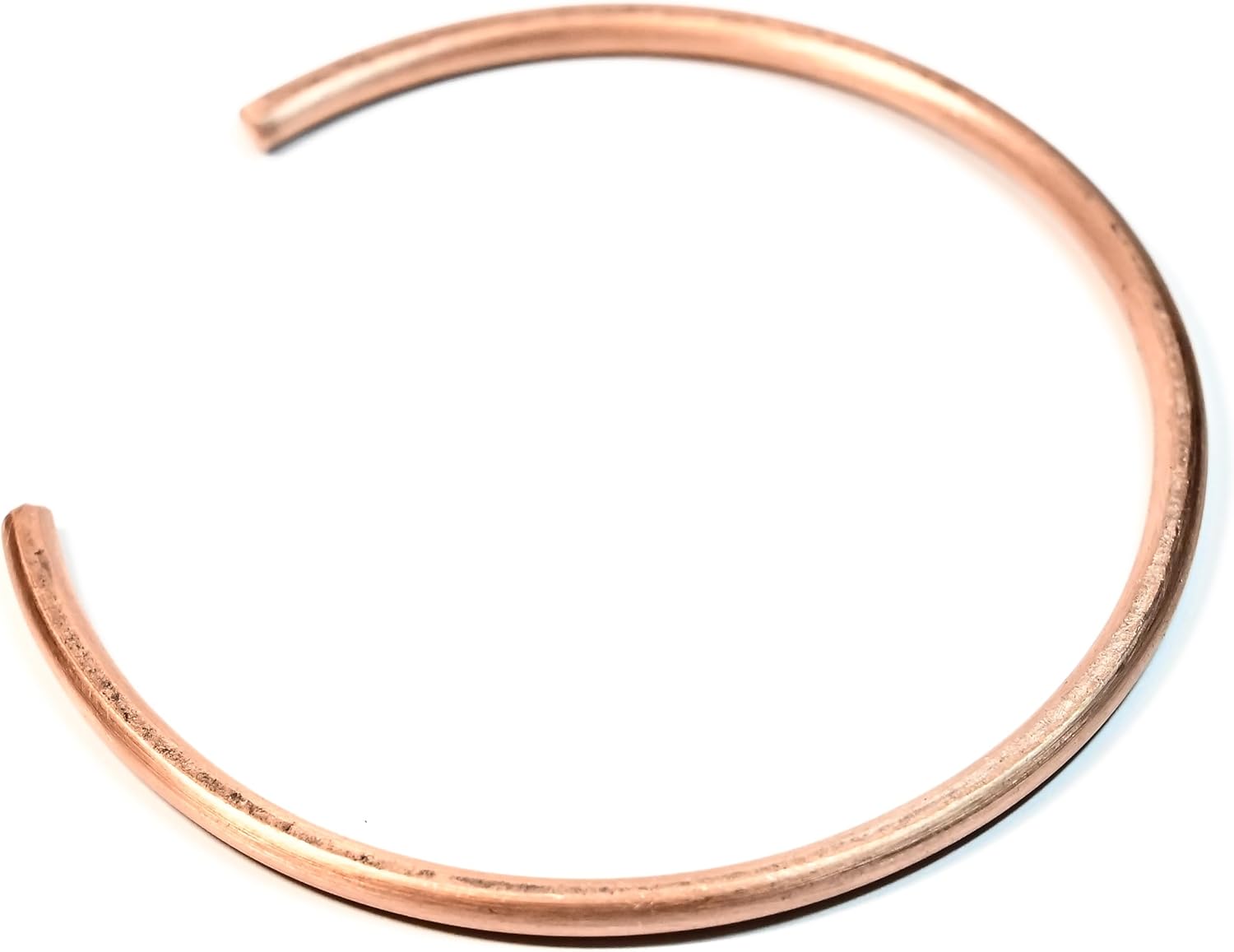 Hand Forged 100% Copper Bracelet ~ Made with Solid and Heavy Gauge Pure Copper ~ Adjustable for Men or Women - Image 6