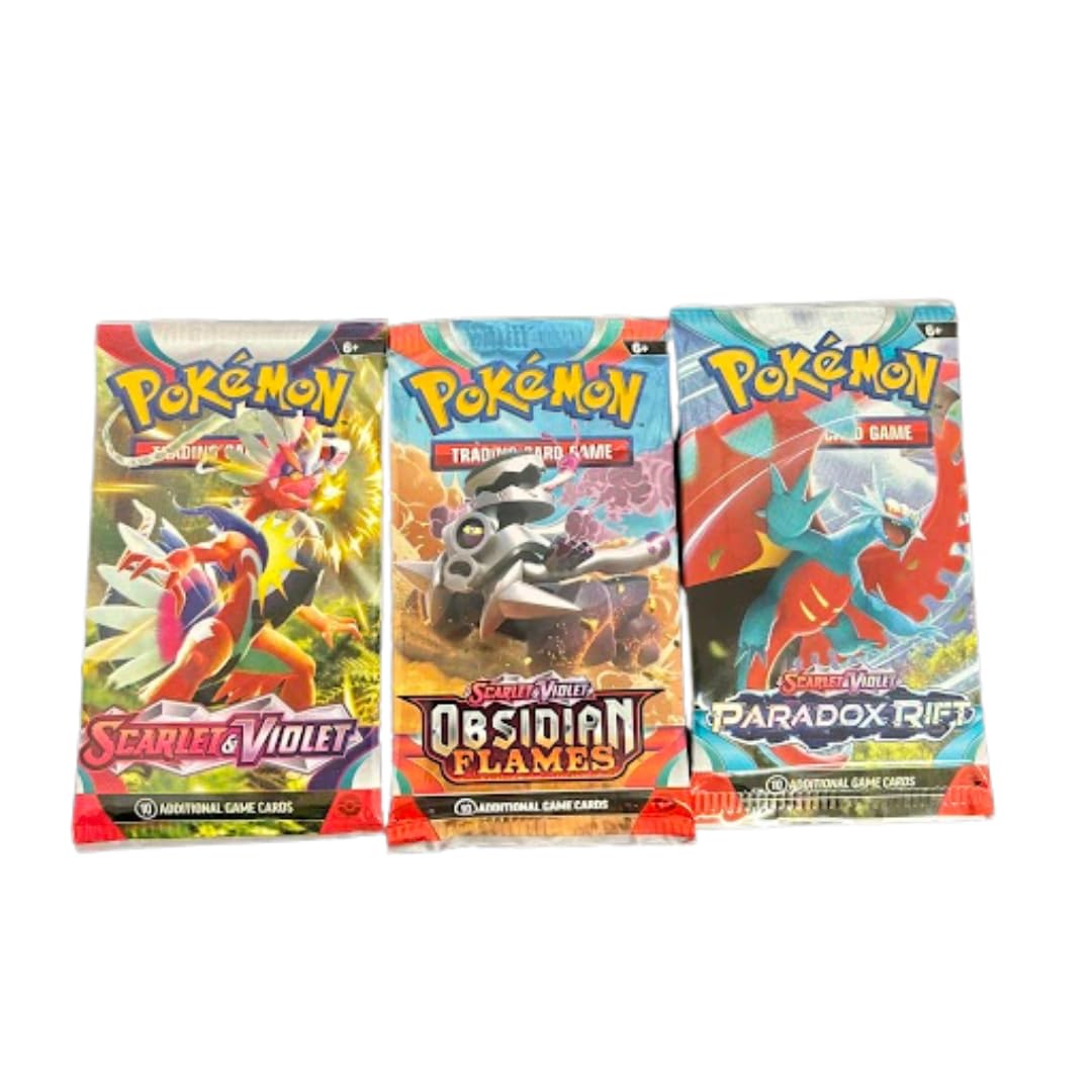 Pokemon TCG Sealed 3-Booster Pack Lot 30 Cards Random Rare Holo V VMAX VSTAR Odds