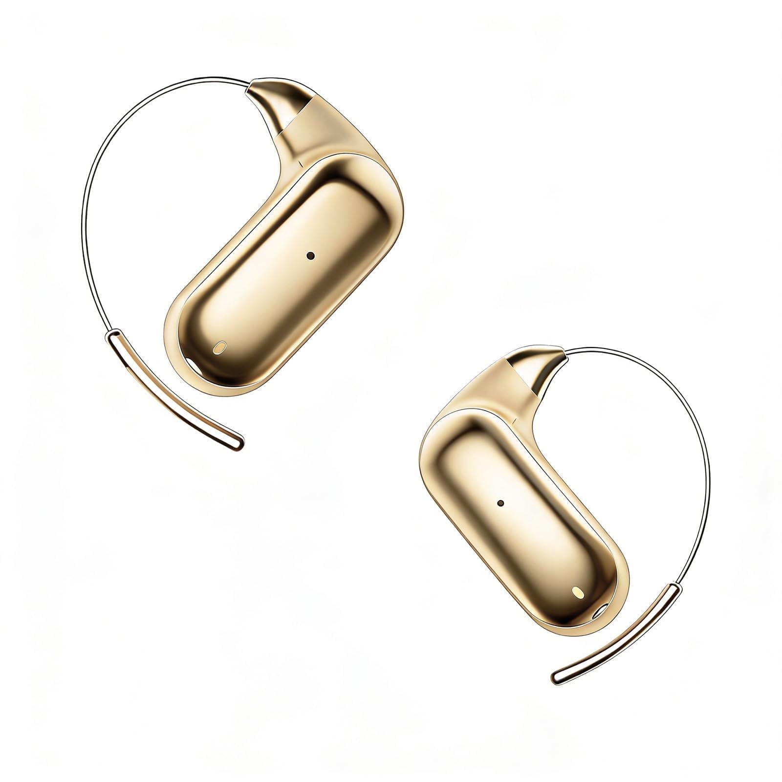 Xmenha Over Open Ear Earbuds Wireless Bluetooth Open Ear Headphones Air Conduction Earbuds that Don't go in Your Ear with Over-Ear Hooks Running Headphones — view 10