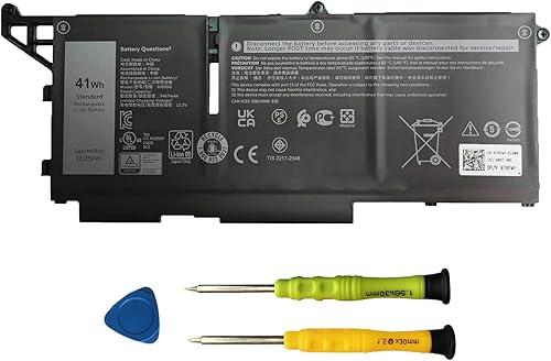 41Wh M69D0 - Batería de repuesto para laptop Dell Latitude 5430 5530 Precision 3570 P104F P104F005 P137G P137G004 Series 07KRV O7KRV 0H4PVC H4PVC