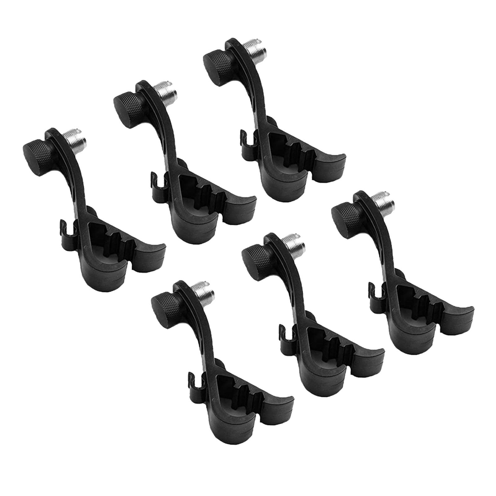 6PCS Adjustable Drum Clips Microphone Clip on Drum Rim Clamps Mount Mic Clip | Musical Instruments & Gear | Pro Audio Equipment | Stands, Mounts & Holders-image-39