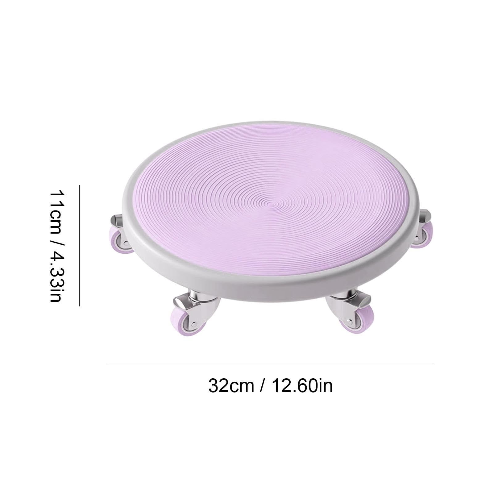 Disco abdominal, rodillo de entrenamiento abdominal, giratorio 360, 6 ruedas, estimulador muscular con alfombrilla para rodillas, dispositivo de fitness para glúteos, abdomen, espalda | 6 ruedas, estimulador muscular con alfombrilla para rodillas, disposi