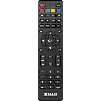 Remote Control for Megasat HD 200c V2 HD 310 HD 350 HD 370 HD 390 HD 644 HD 6000 HD 7000 Replacement Remote Control