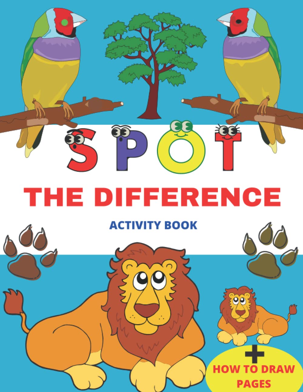 Buy Spot the difference activity book brain spotting activities for