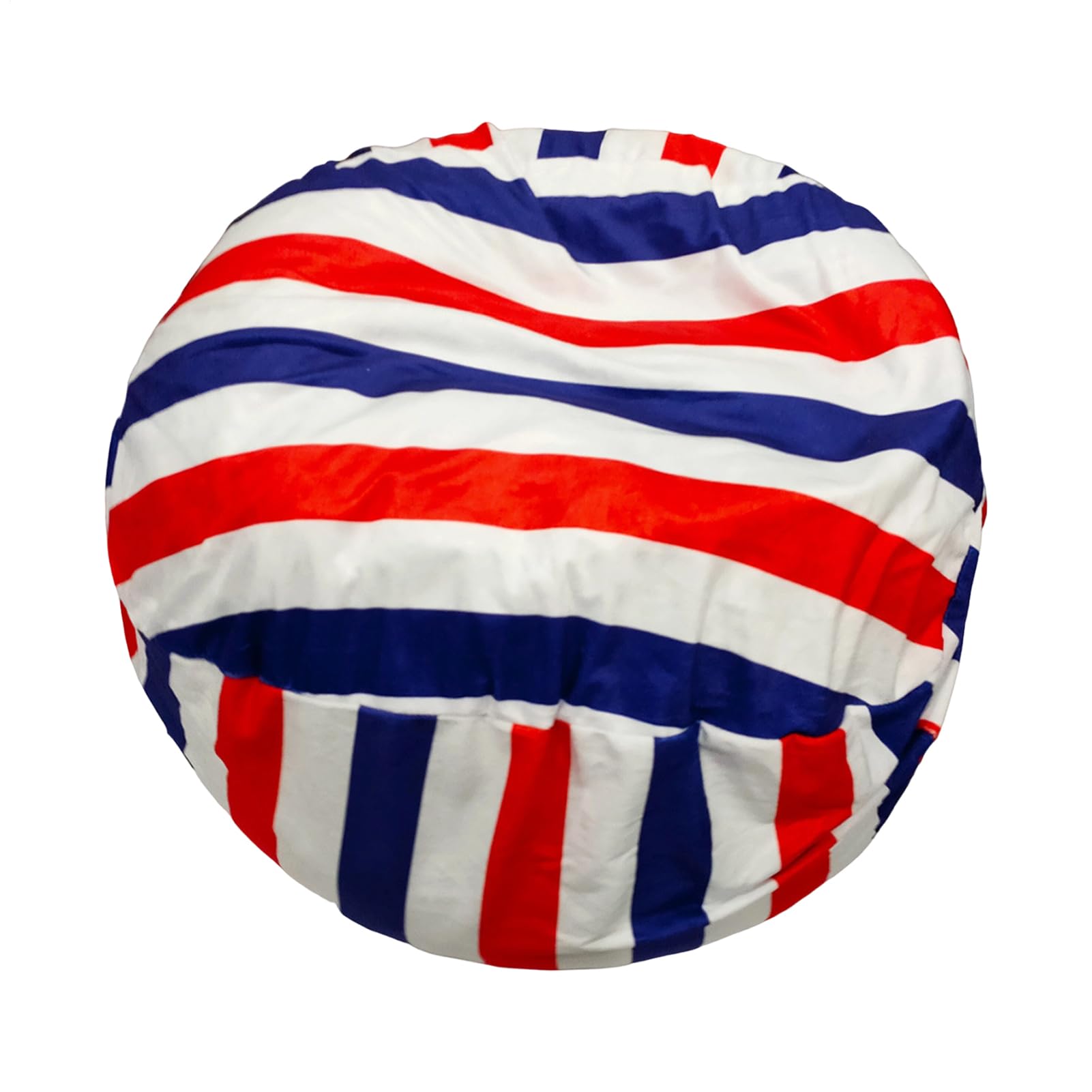 Organiseur de jouets pouf en peluche zippé avec assise confortable