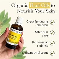 Vista 2 de Pranarom - Aceite orgánico de planta virgen de caléndula francesa certificada por USDA - Botella de vidrio de 2 onzas líquidas - Aceite calmante
