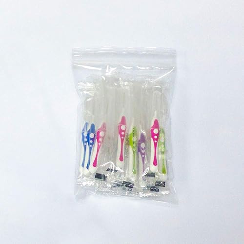 Miniatura 7 de 16 cepillos interdentales de ortodoncia de tamaño XL, 4 colores de mango, limpio entre dientes y frenillos, mango flexible y alambre duradero, fácil