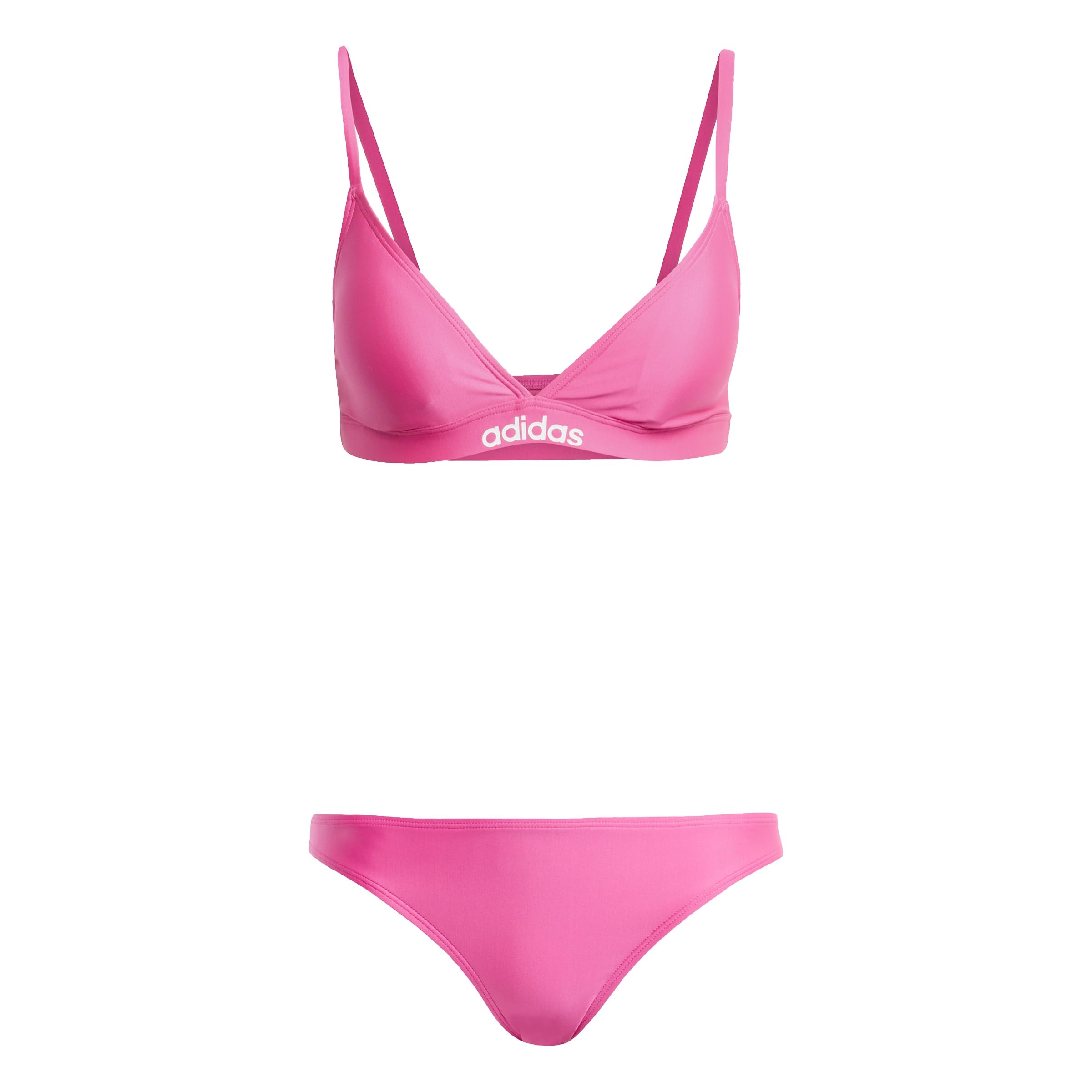 adidas Women's Triangle Bikini Set mit 2-Wege-verstellbaren Trägern