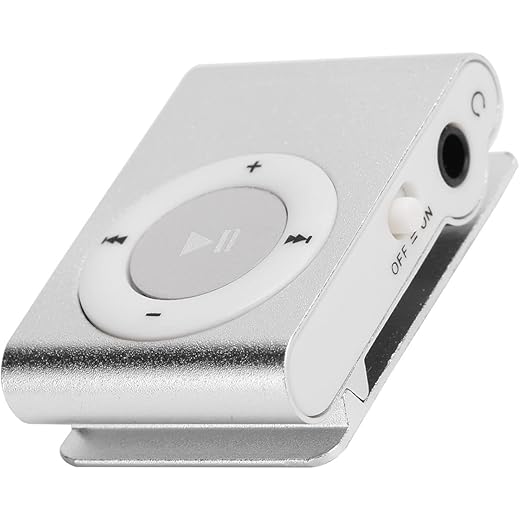 TRIDEO Mini MP3 Player Portable Silver