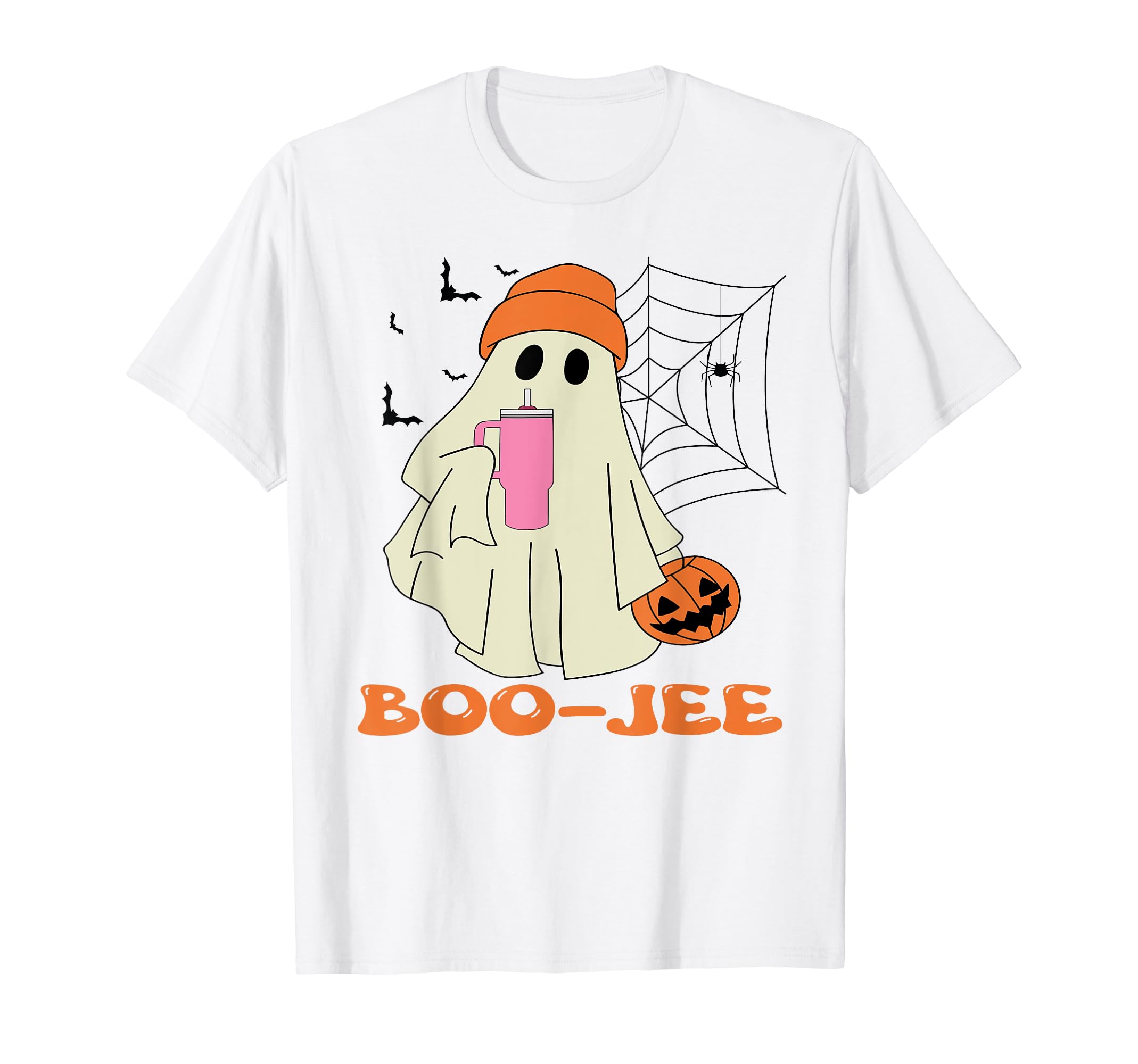 Cute Ghost Halloween Costume Spooky Season Boujee Boo-Jee T-Shirt