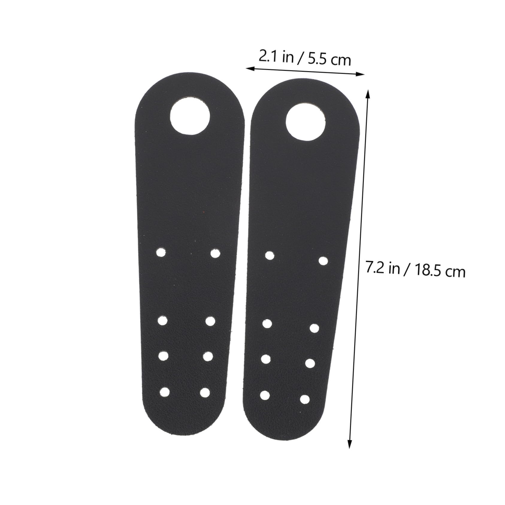 Toyvian Funda Protectora para Patines De Patines De Dedos De Espuma para Patines De Cuero Negro