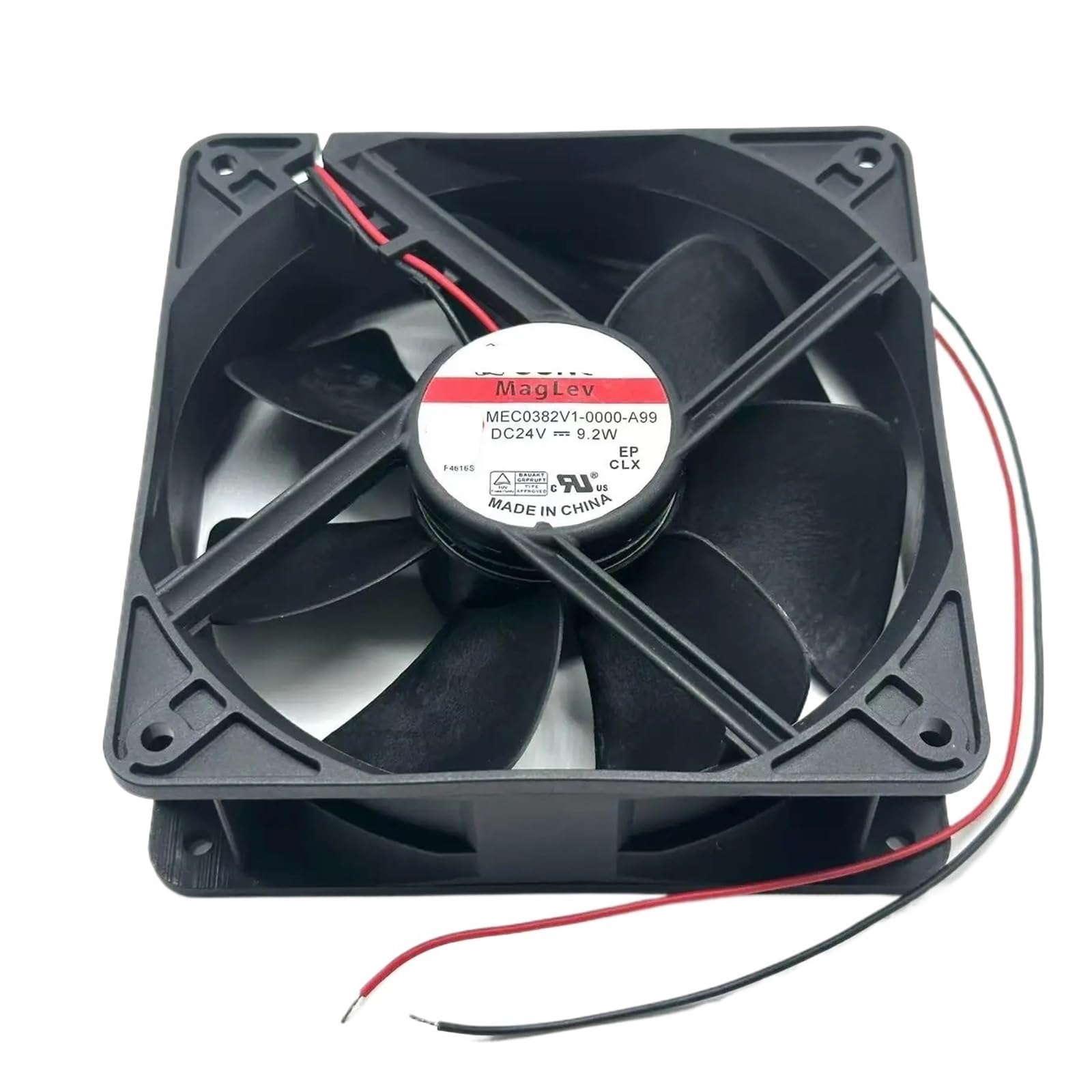 Ventilateur de refroidissement MEC0382V1-0000-A99 pour matériel électronique 24V 120mm 9.2W