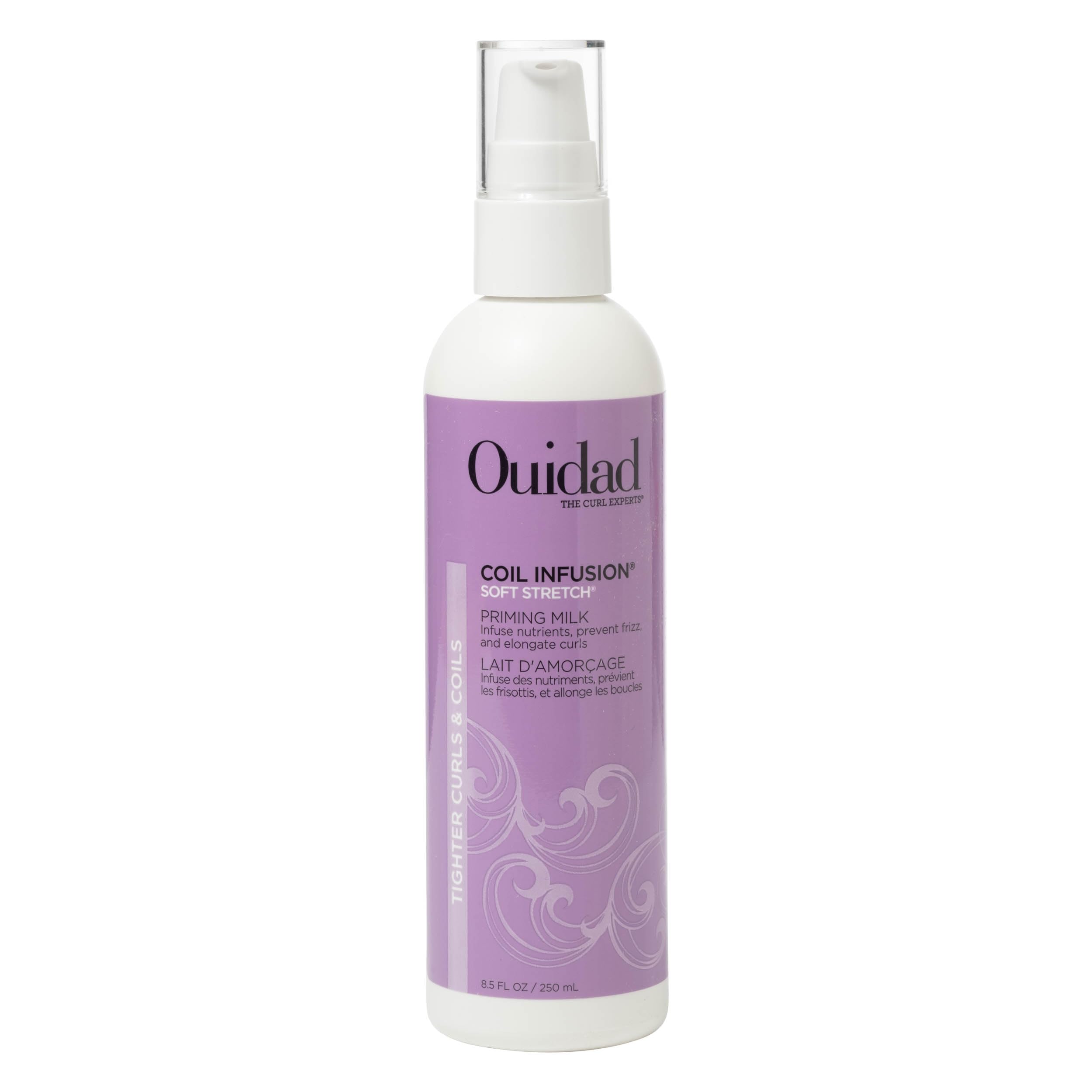 Coil Infusion Soft Stretch Curl Priming Milk - Primer & Leave-in Treatment - Moisturizes, Defines, and Strengthens - 8.5 oz