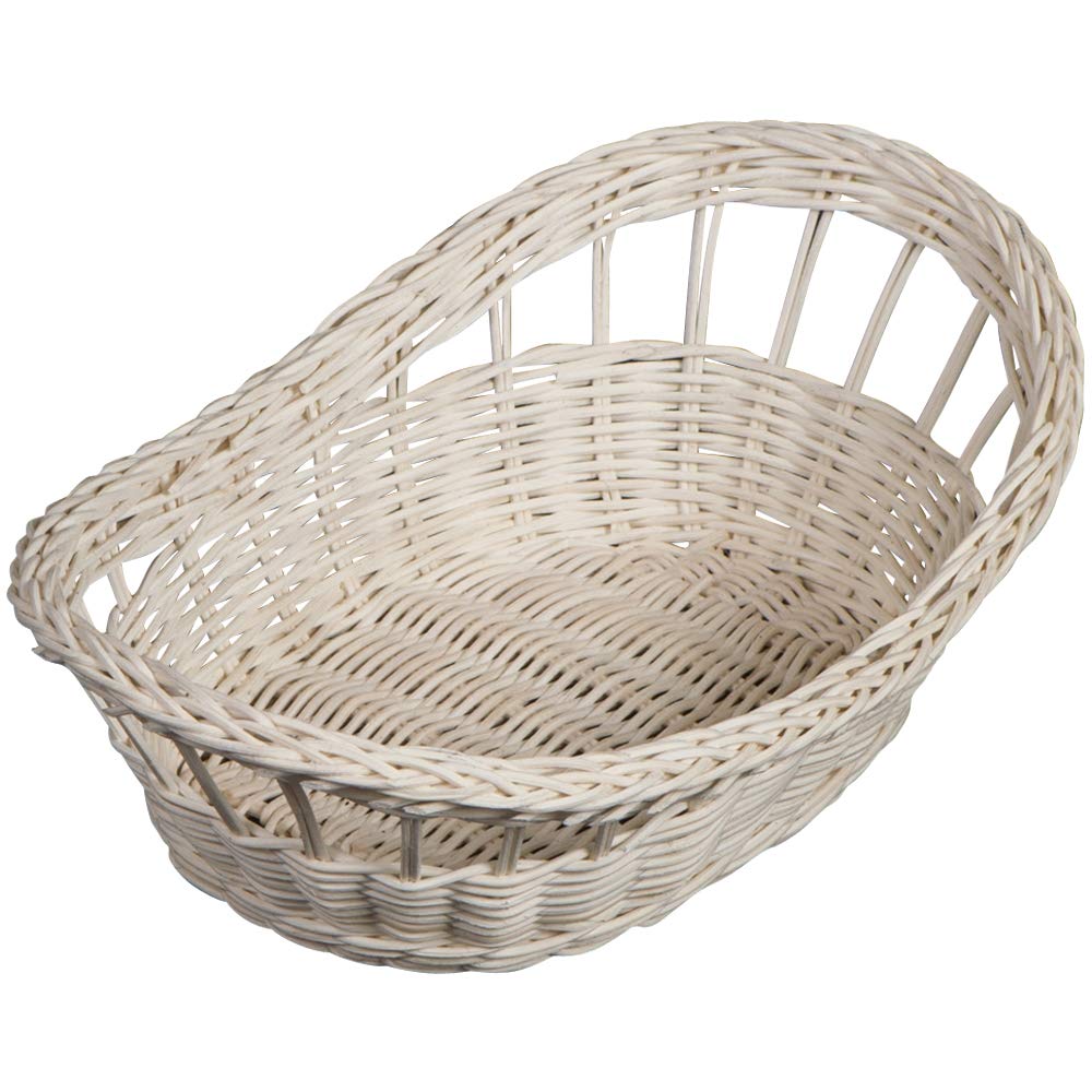 Amazon.co.jp: 山下工芸 バスケット ナチュラル W30×D19×H11cm