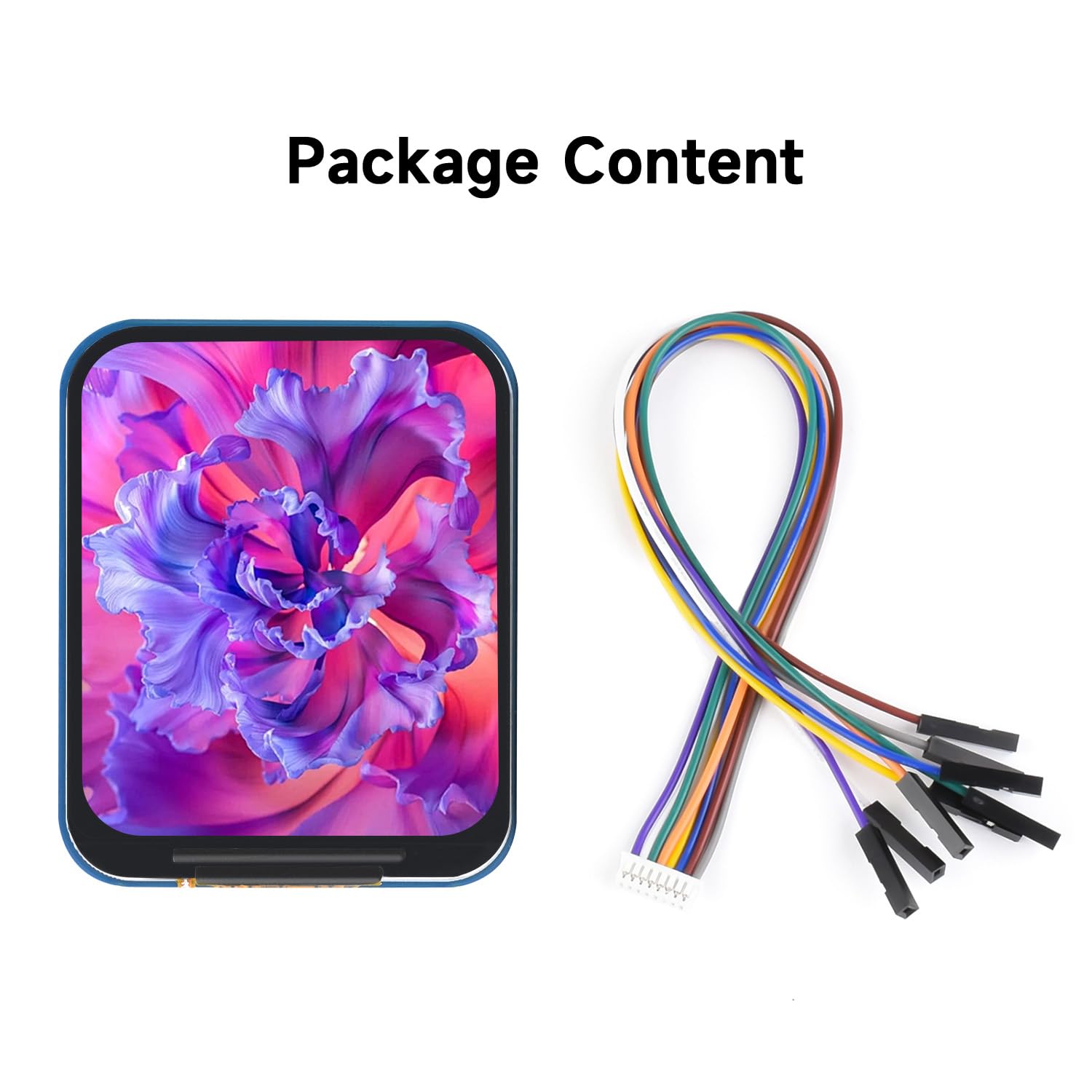 Waveshare 1.69inch LCD Display Module, Compatible with Raspberry Pi,240×280 Resolution, SPI Interface, IPS, 262K Colors