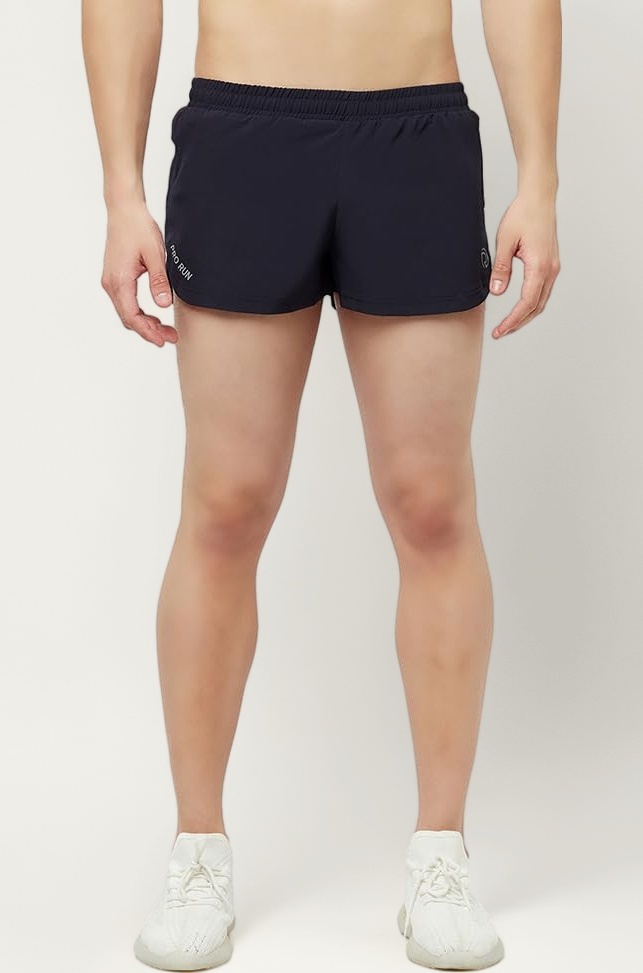 2" Men's Pro Marathon Dry Fit Running Shorts with Inner Brief and Key Pocket