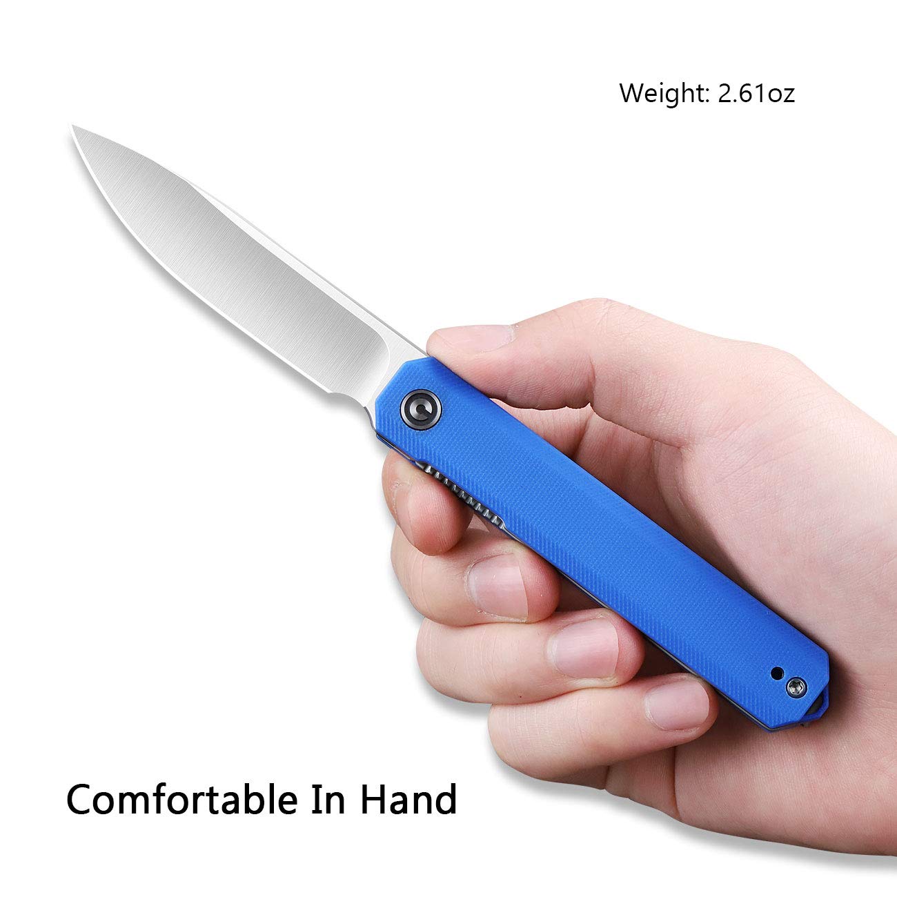 CIVIVI Exarch Folding Pocket Knife, Front Flipper Small Knife with 3.22