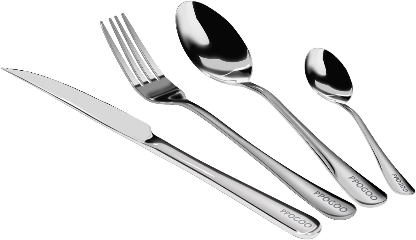 PPOGOO Kitchen Craft Master Cutlery Set 4 Piece