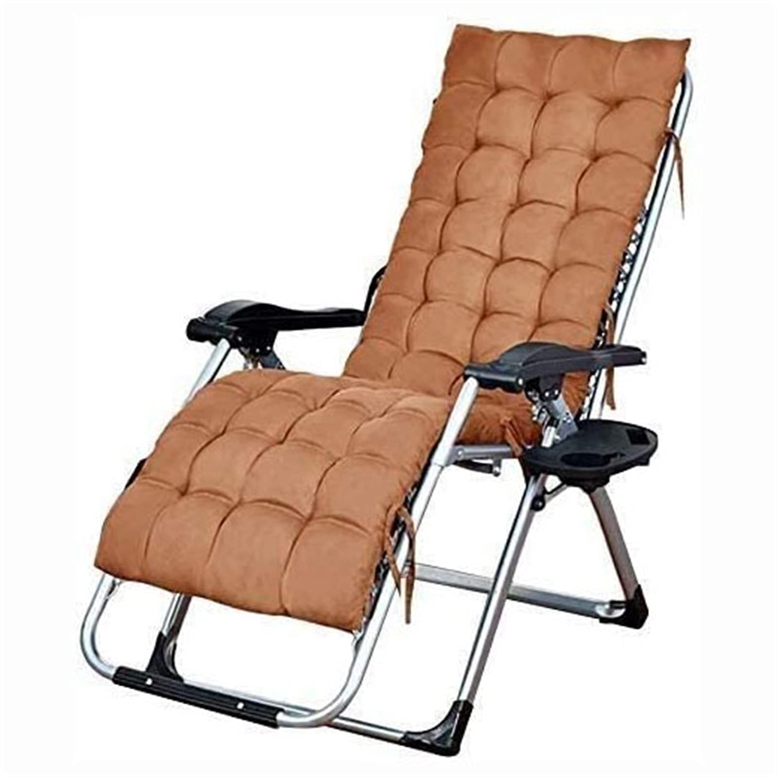 Chaise Longue de Jardin inclinable Soulager le Dos Fatigue Grand Confort Patio