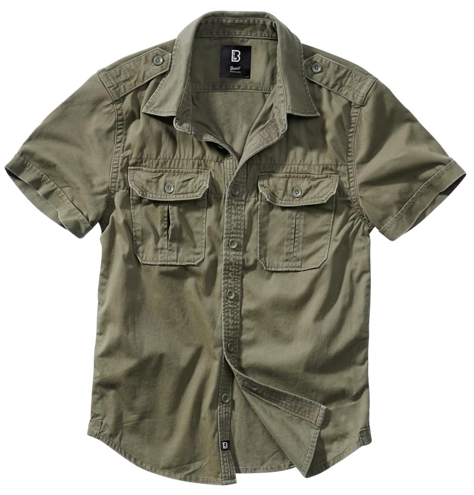 Chemise Brandit 3XL manches courtes et longues style décontracté