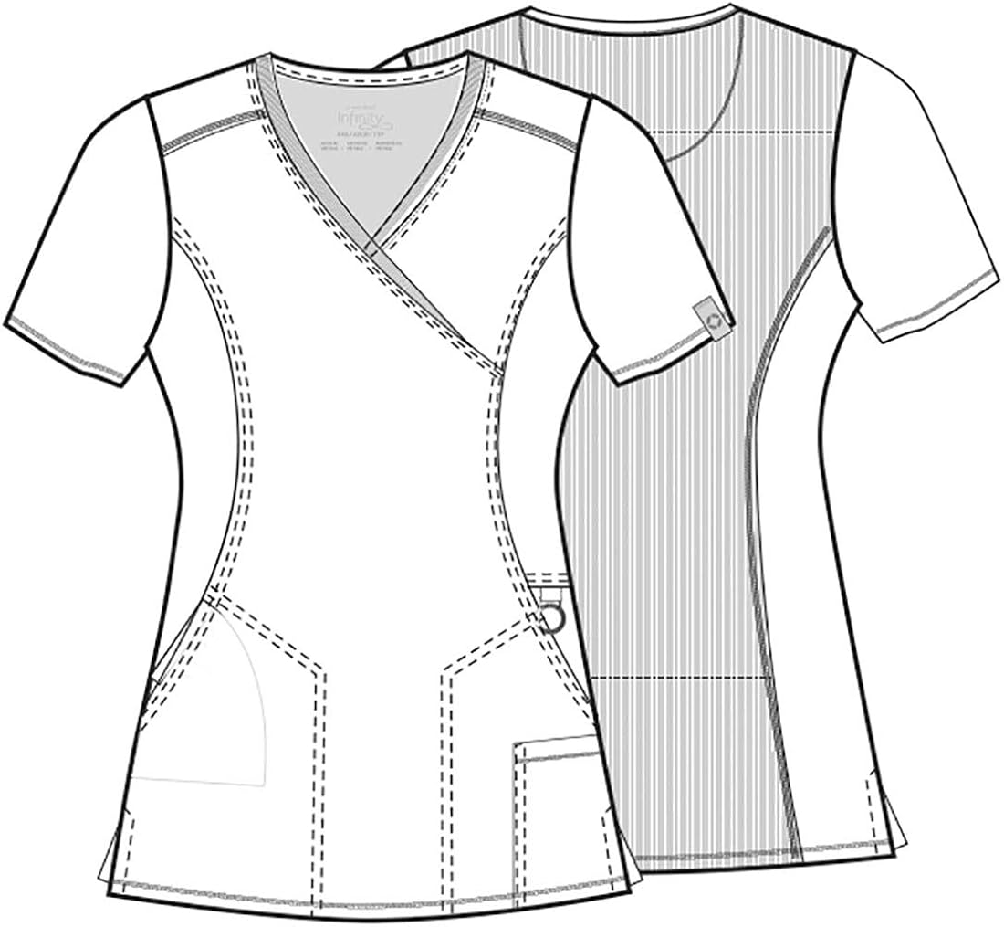 🔥 Hot Deals CHEROKEE womens Infinity Mock Wrap Medical Scrubs Shirt, Hunter Green, 4X-Large US 70% Off Everything CHEROKEE womens Infinity Mock Wrap Medical Scrubs Shirt, Hunter Green, 4X-Large US