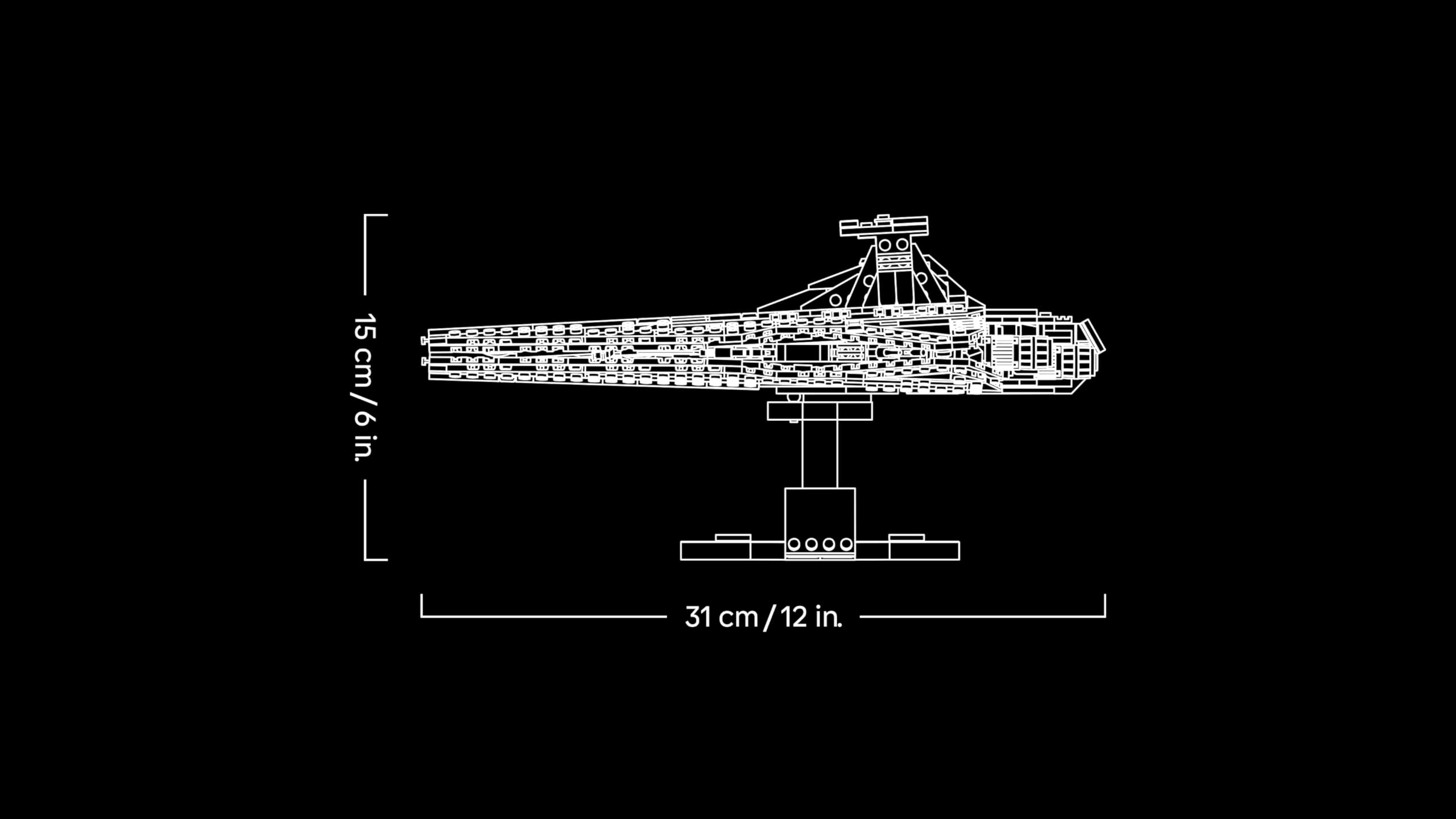 LEGO Star Wars 75441 Angriffskreuzer der Venator-Klasse - Modellbau-Set des republikanischen Kriegsschiffs für Erwachsene - Deko für Wohnzimmer & Regal - Geschenk für Fans von Die Rache der Sith