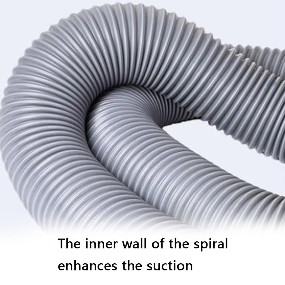 Tubo flessibile del PVC del tubo flessibile della raccolta della polvere con il cavo del acciaio al carbonio per la raccolta dei detriti di