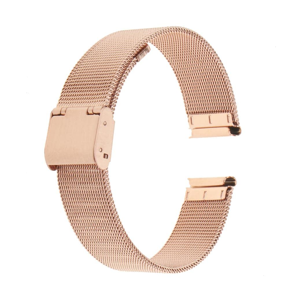 LOOM TREE® Unisex Luxury Stainless Steel Bracelet Strap Mesh Replacement Watch Band Rose Gold 16mm| Watches, Parts & Accessories | Wristwatch Bands (B09ZTSBG22) Amazon Price History, Amazon Price Tracker