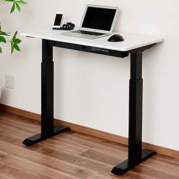 Amazon.co.jp: [山善] 電動昇降デスク スリム 昇降式 幅100×奥行50×高