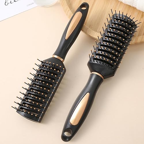 Miniatura 9 de Cepillos desenredantes antiestáticos para desenredar el cabello, cepillos de secado por soplado, cepillo de masaje para hombres y mujeres, todo tipo