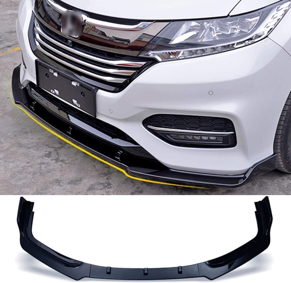 Pp Plastic Car Front 今ダケ送料無料 Bumper Lip Spoiler Splitter Cover Trim Body Kit Set Odyssey Diffuser 15 18 For 3pcs Deflector Protection