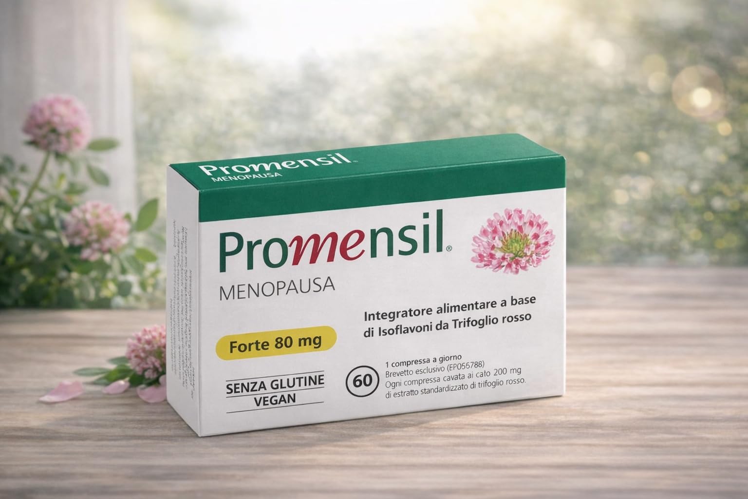 NAMED Promensil Forte Integratori Menopausa Naturali | Isoflavoni Trifoglio Rosso per Benessere in Menopausa e Premenopausa | Supporto Vampate, Umore, Sonno | Integratore Donna | Bundle 90 Compresse