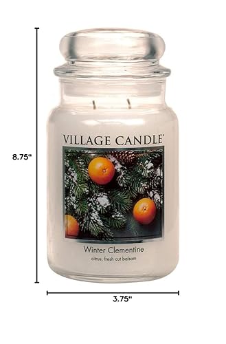 Village Candle Winter Clementine Candle - 21.25oz