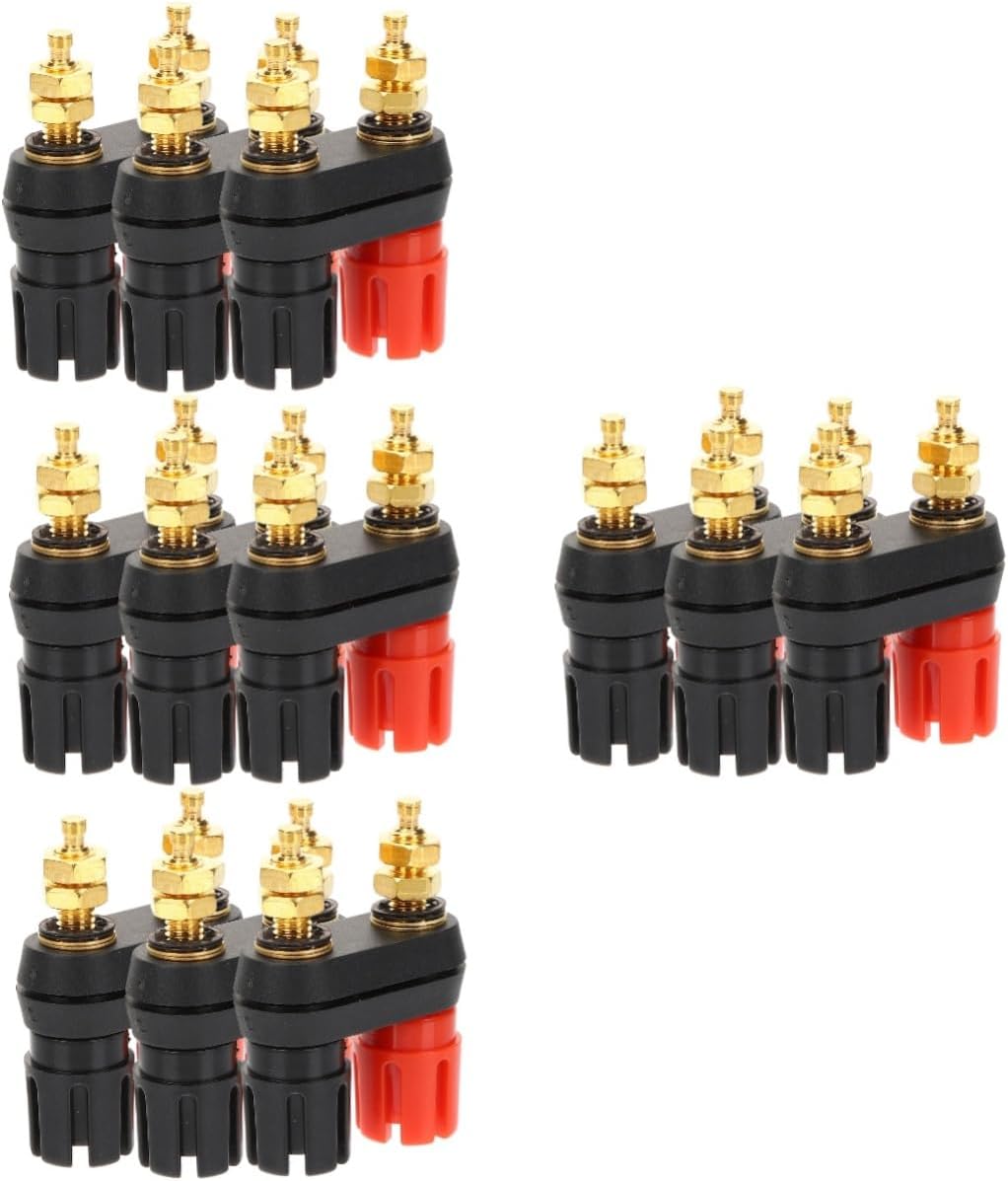 Mikikit 12 Pcs Amplifier Speaker Connector Parts Sound Amplifier Parts