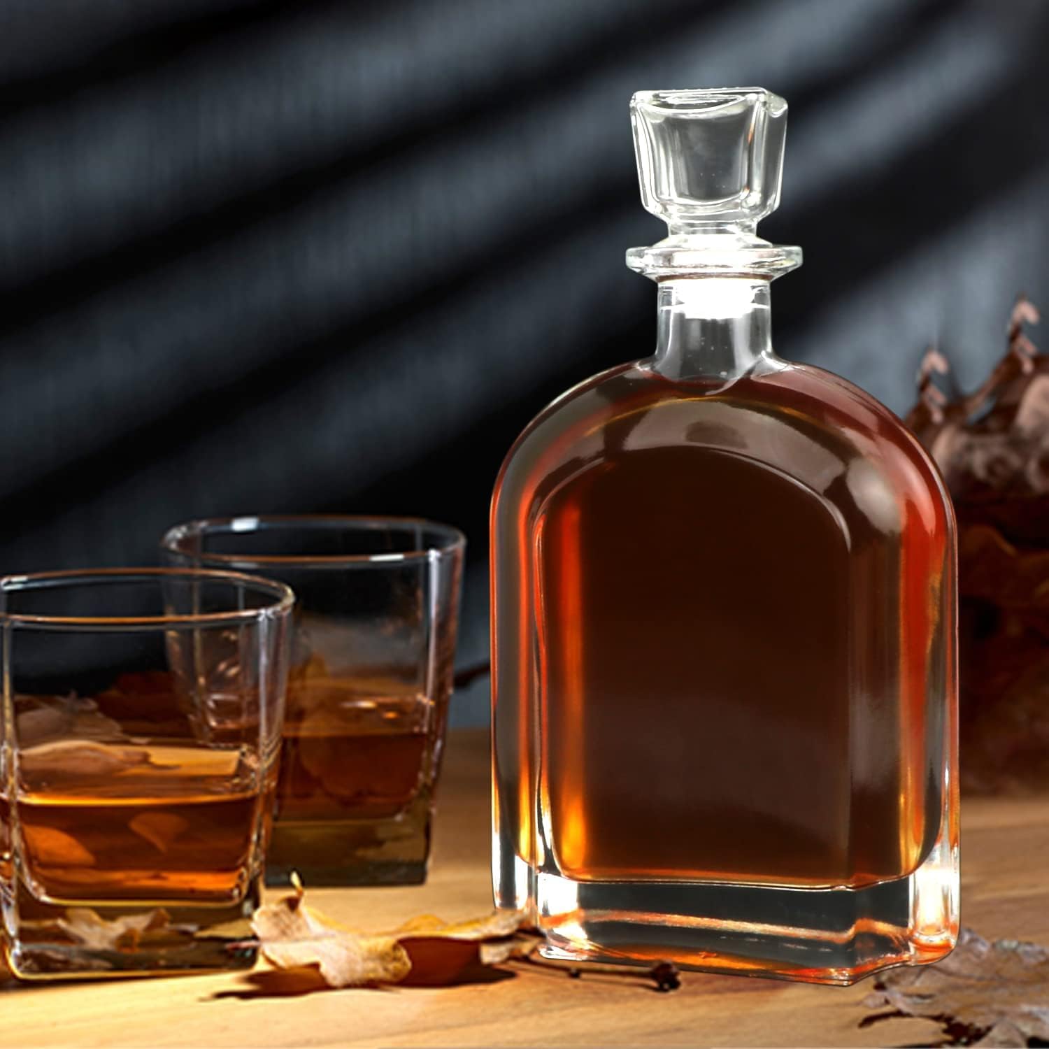 LAWADACH Liquor Decanters Whiskey Decanter Set Creative Glass - View #10