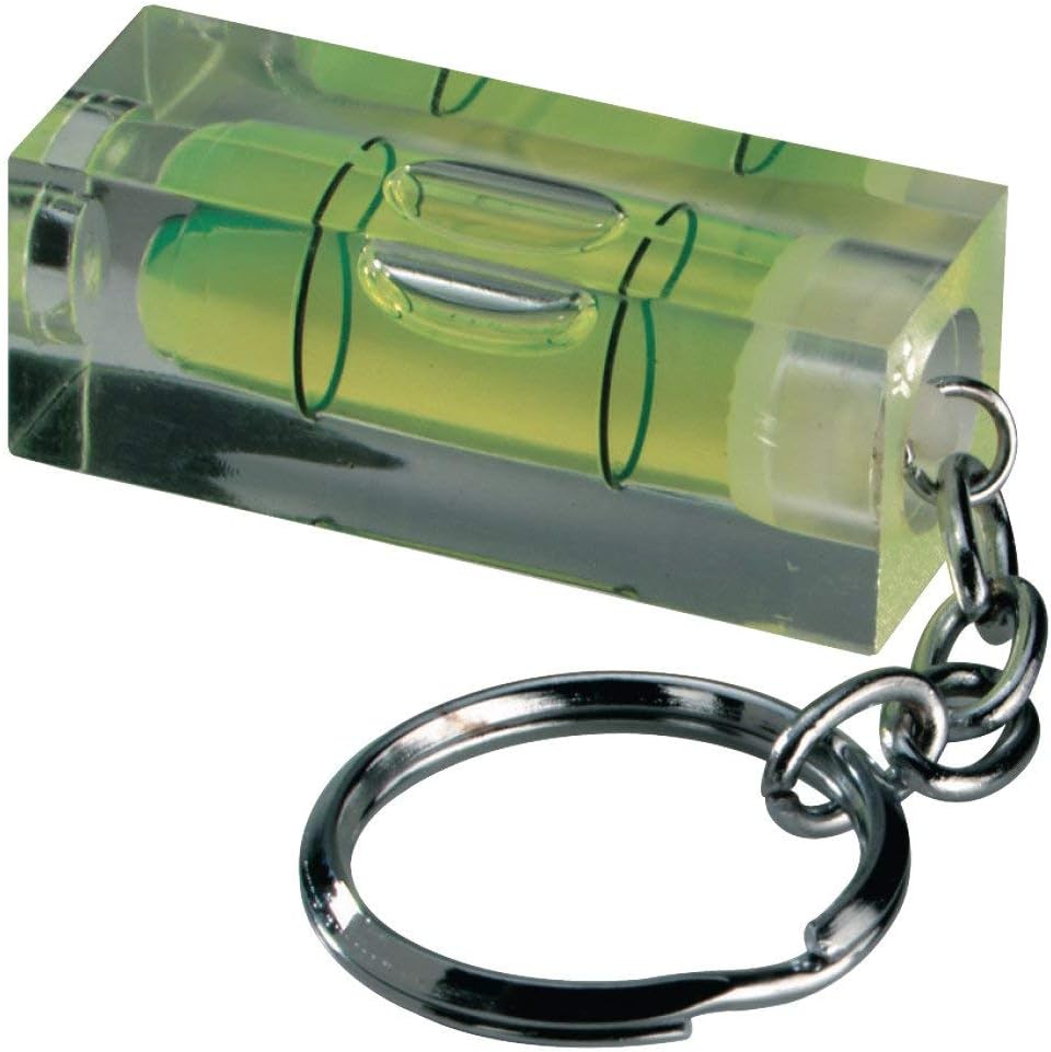 Spirit level keyring