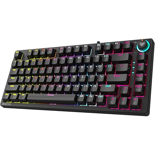 EvoFox Katana X2 TKL Keyboard Black
