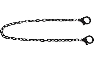 Black Mask Lanyard for Kids, School Mask Holder Strap for Face Masks