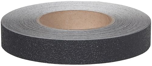 Jessup Seguridad Track 3510resistente antideslizante rollo de cinta de seguridad (Negro, 1-Inch X 60-foot, pack de 12)