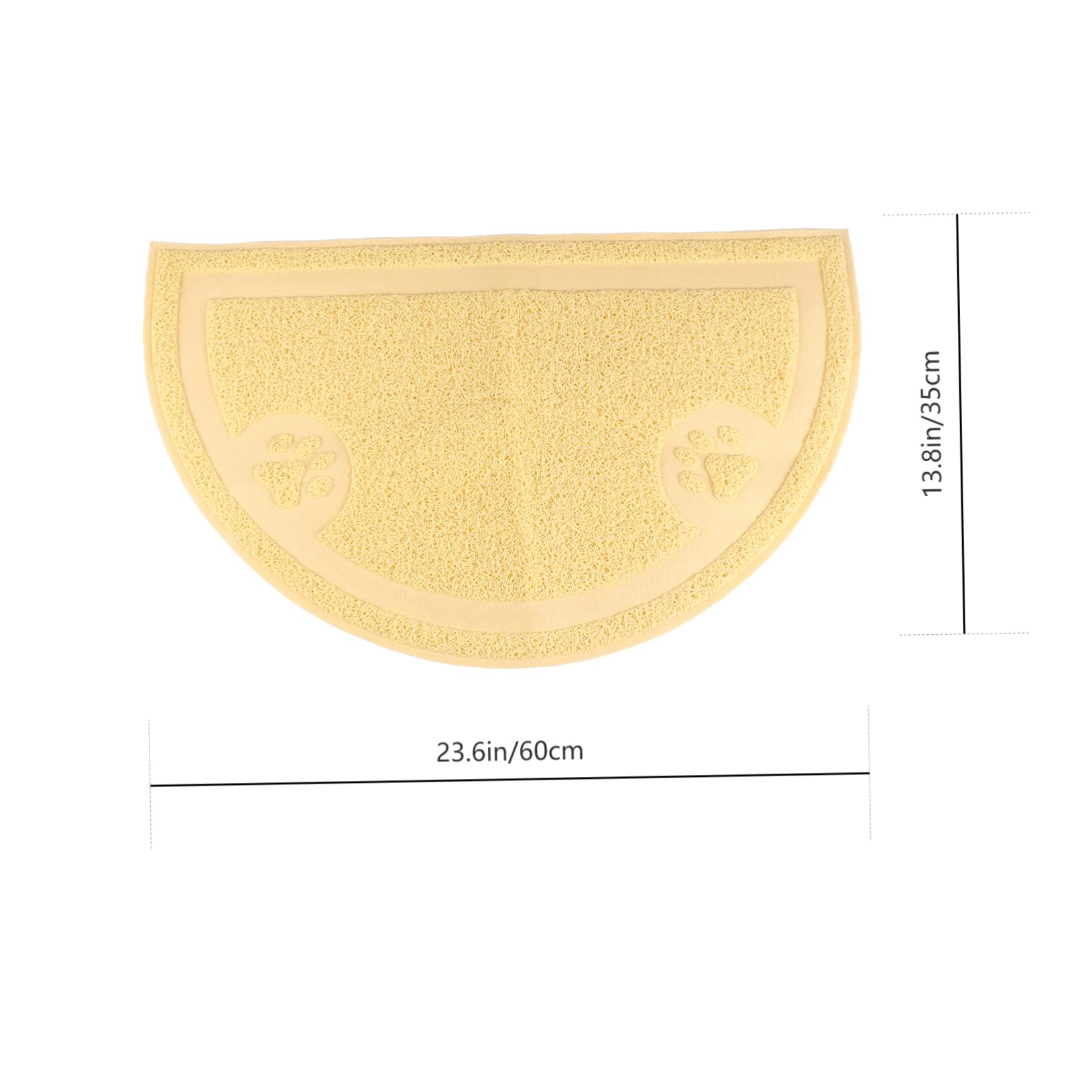 BESPORTBLE Adorapaws Cat Litter Box Mats for Floor Cat Litter Pad Large Feeding Mats