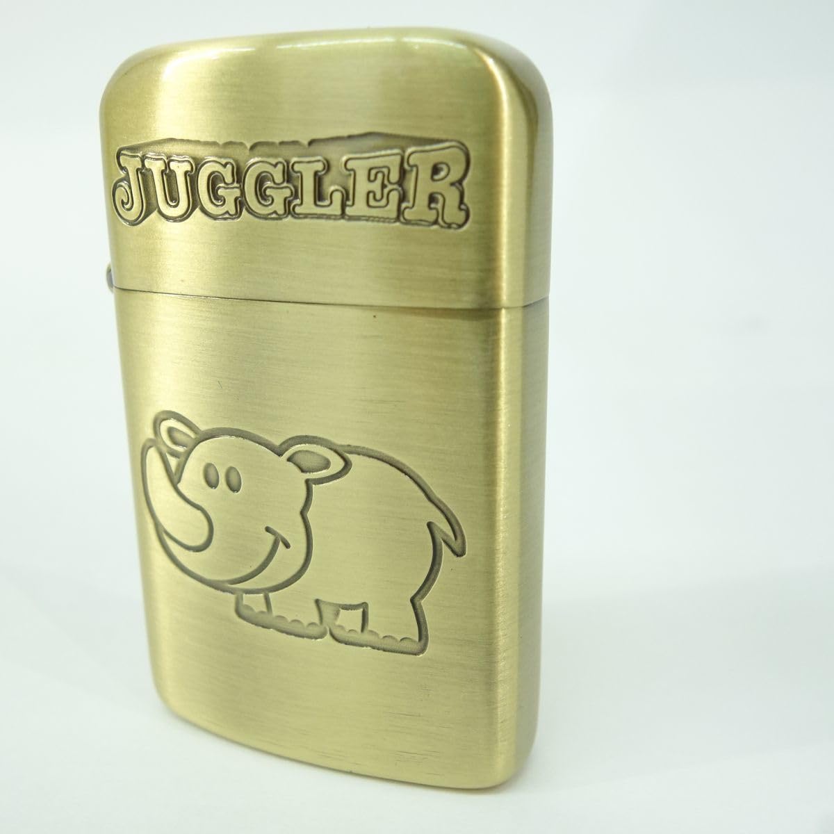 希少【RONSON】GOGOランプ柄 ジャグラー オイルライター