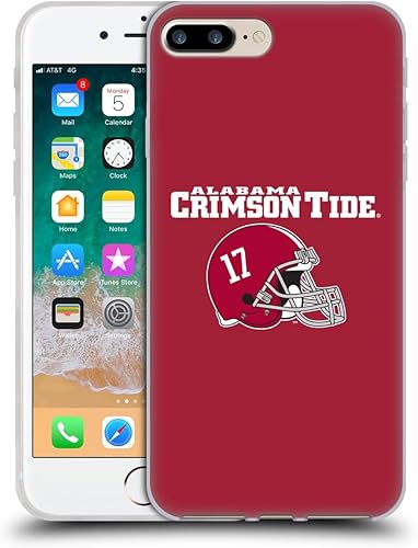 Miniatura 118 de Head Case Designs Funda de gel con logotipo oficial de la Universidad de Alabama UA [protección de grado militar] compatible con Apple iPhone 11