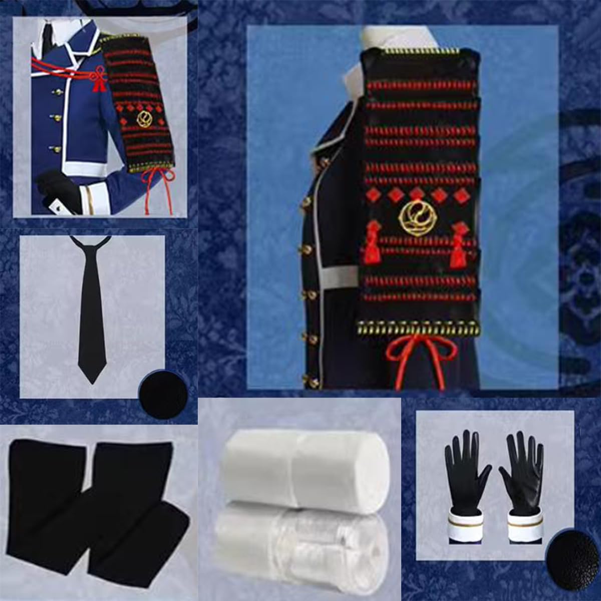 Amazon.co.jp: [HAOJEE]薬研藤四郎コスプレ戦闘服 武士服 刀剣乱舞 廻 