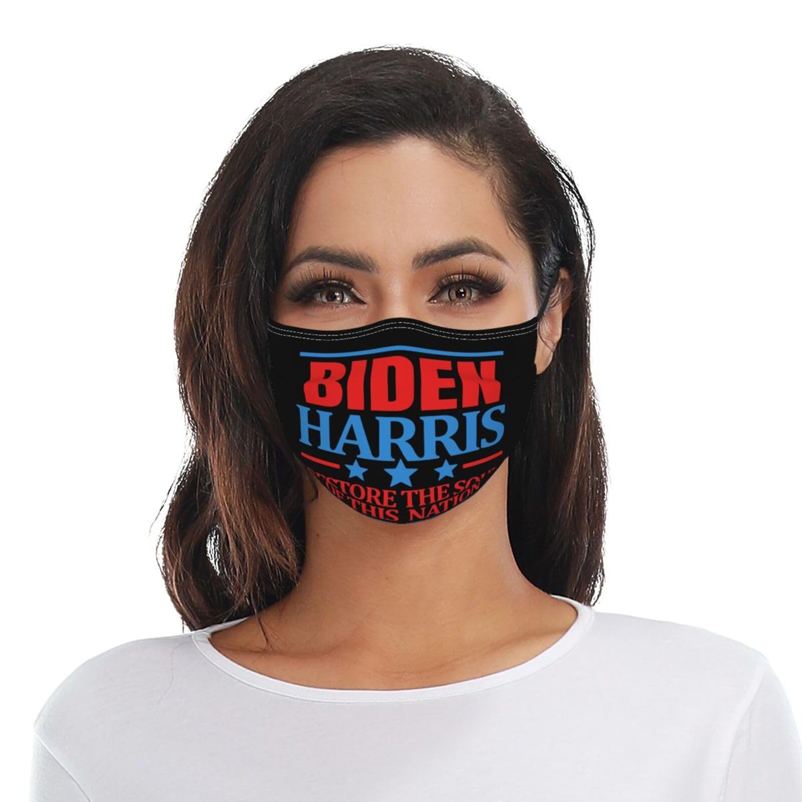 Joe Biden Kamala Harris Restore The Soul Of This Nation Adult Dust Mask Adjustable Dust Face with 2 Filter499