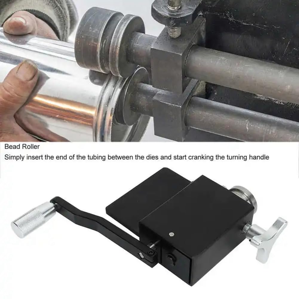 Machine à rouler en forme de bourrelet de tuyau de refroidissement intermédiaire pour tuyaux de 5/8 et plus grands, 1 pièce