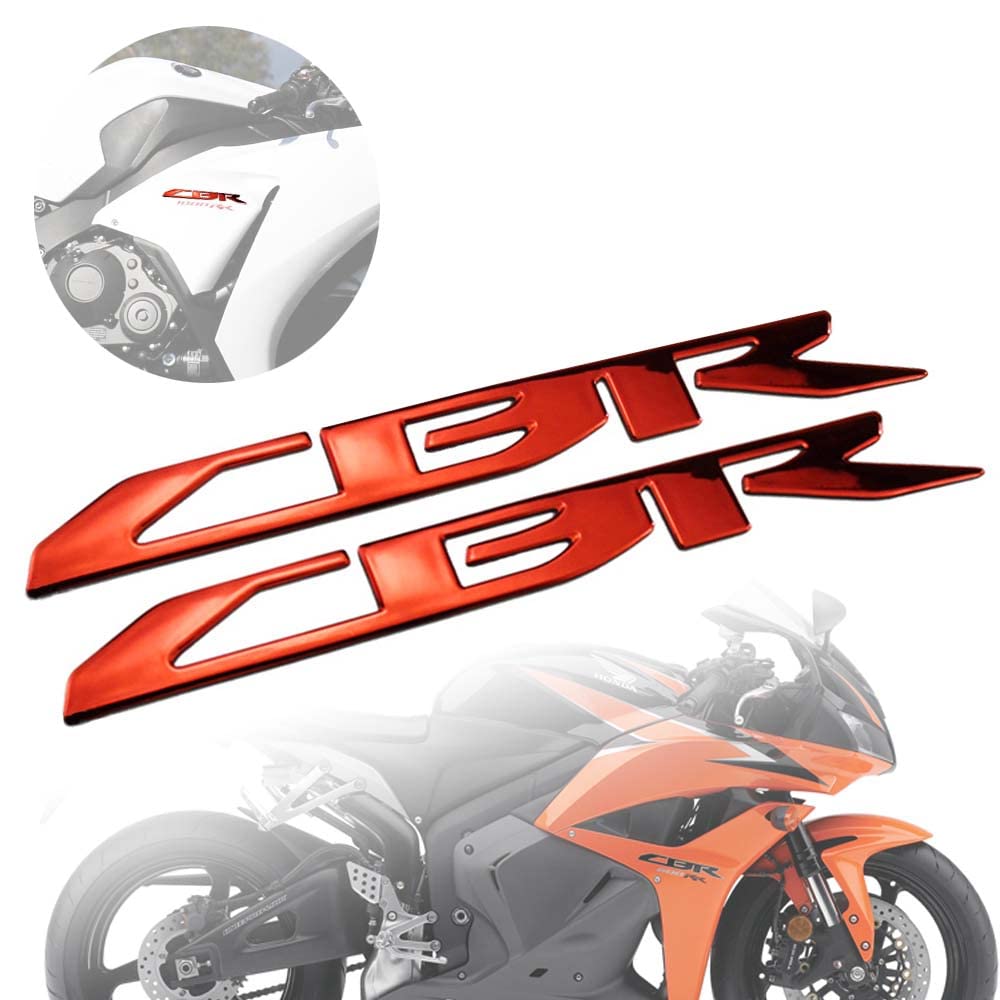 Amazon | オートバイ 3D クローム CBR HRC ロゴ デカール フェアリング