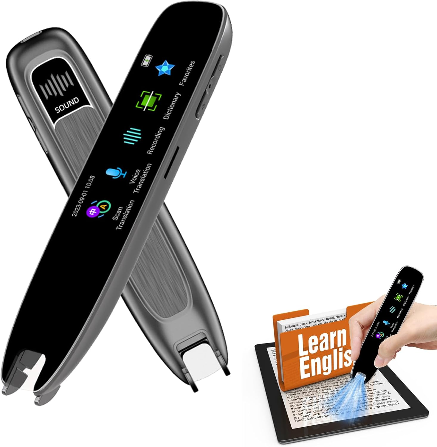 Scan Translator Pen,112 Language Translator Device,Smart...