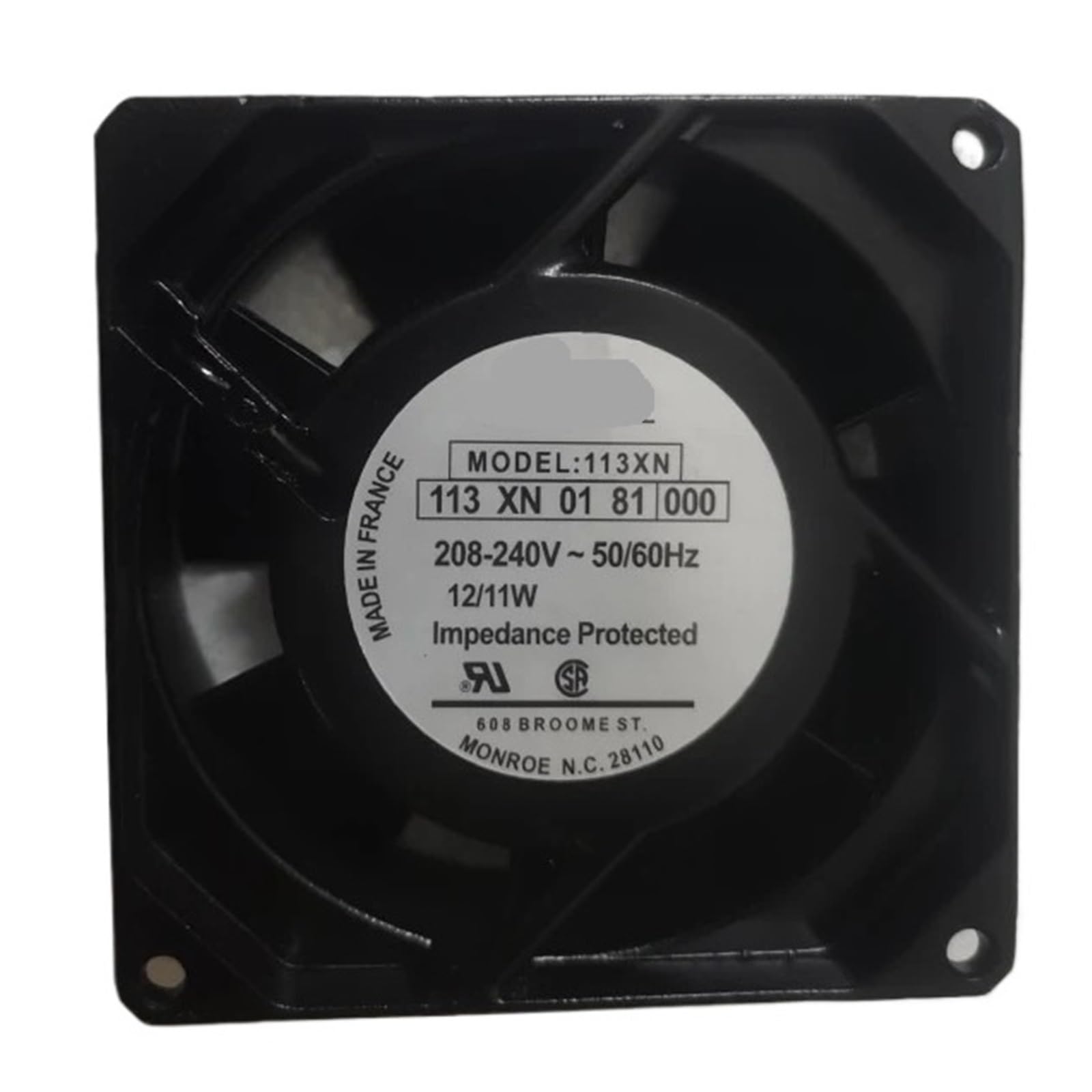 YMUGUEGH 113XN0181000 08-240V 12/11W 92 * 38 9238 axial fan