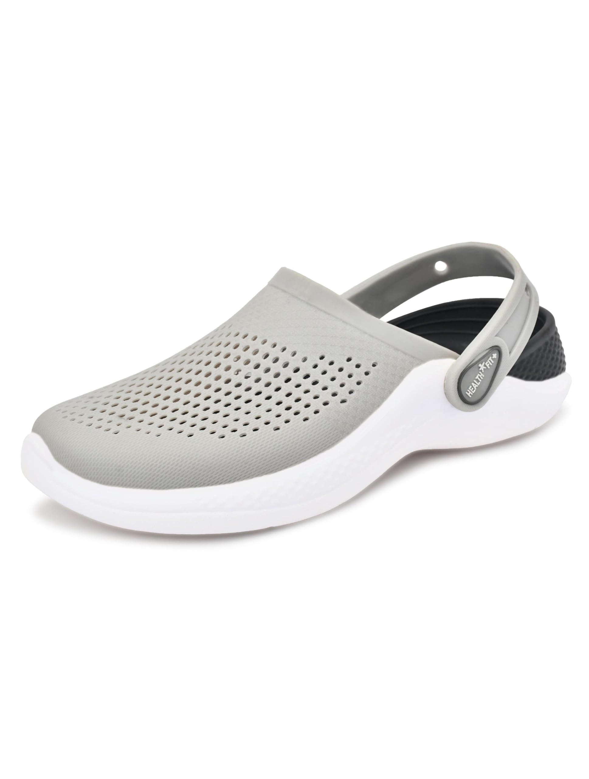 health fit Super Soft Comfortable Adjustable Back Strap Men's Classic Casual Sports Clogs Clogs |Waterproof Anti Skid & Lightweight Cushioned Stylish Clogs Mules for Use Gents & Boys HF154-picture-29